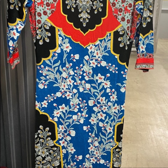 Alice + Olivia Delors midi dress - Picture 2 of 5